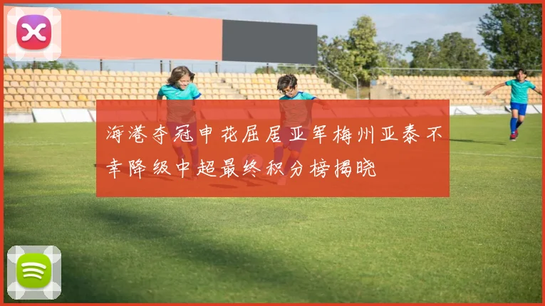 海港夺冠申花屈居亚军梅州亚泰不幸降级中超最终积分榜揭晓
